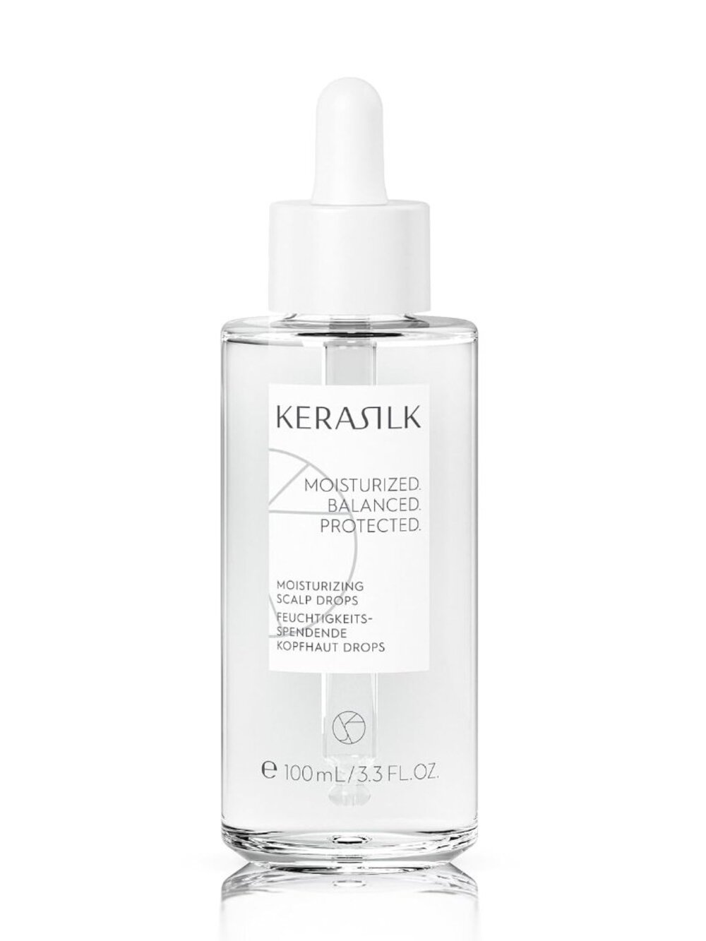 NEW Kerasilk Moisturizing Scalp Drops Dry Sensitive Skin Anti-aging Itchy Flaky